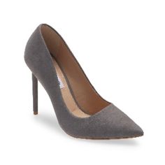 A Sleek Stiletto Heel Brings Bewitching Allure To A Pump Crafted With A Pointy Toe And A Minimalist Silhouette For Easy-To-Wear Versatility. Never Worn. Perfect, Out Of The Box Condition. Purchased For Full Price Of $96.50. 4" Heel Women’s Size 6 Suede Upper/Synthetic Lining And Sole Chic Fitted Gray Heels, Chic Gray Pointed Toe Heels, Steve Madden Block Heel, Wood Platform Heels, Steve Madden High Heels, Steve Madden Black Heels, Rose Gold Heels, Steve Madden Heels, Strappy Block Heels