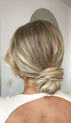 chic updos, updos, updo hairstyle, cute updo, simple updo, chignon, high updo Low Bun Wedding Hair, Bridesmaid Hair Inspo, Bridemaids Hairstyles, High Bun Hairstyles, Bridesmaid Updo, Wedding Hair Up, Guest Hair, Bridesmaid Hair Makeup, Wedding Guest Hairstyles