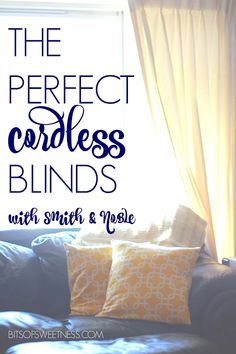 the perfect cordless blinds with smith & noble