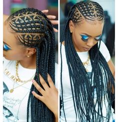 Feedin Braids Low Ponytail, Hair Under Wig, Latest Braids, Latest Braid Styles, Latest Braided Hairstyles, Latest Hair Braids, Cornrows Braids For Black Women, African Hair Braiding Styles