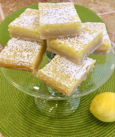 Made with Meyer Lemons from my tree. Meyer Lemon, Lemon Bars, Lemon