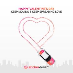 This pin is about Creative Valentine's day Social media post design for First Bangladeshi OOH On Vehicle Ad-Tech Startup StickerDriver. Valentine Advertisement Ideas, Valentines Day Social Media Posts, Valentines Day Design Graphic