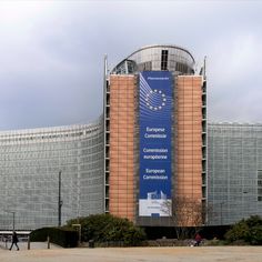 the european commission building in brussels, belgium is one of europe's most recognizable buildings