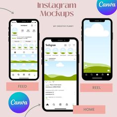 Instagram Mockups Canva template TemplateInstagram Mockup Editabl, Instagram Feed, Instagram reel, Instagram home, Social Media Mockup, Canva Templates Canva Design Ideas Instagram, Canva Design Ideas, Instagram Mockup, Social Media Mockup, Instagram Canva, Instagram Reel, Canva Design, Canva Templates, Free Mockup