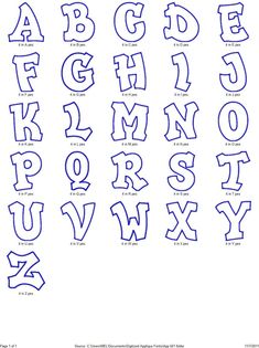 the alphabet is drawn with crayons and then it's been cut into smaller letters