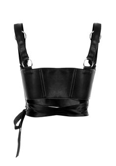 Without the risk of falling, you'll never know if you can fly.- Faux leather wrap harness - Fits under bust with a supportive, cinching wrap feature - Adjustable buckled shoulder straps for security - Ribbon ties wrap around waist and tie at side - Soft black faux leather - Silver hardware throughout - Up, up, and away!100% false leather S/M: UK 6-10(61cm - 71cm) M/L: UK 12-16(76cm - 86cm) L/XL: UK 18-22(91cm - 101cm) Tie Wrap, How To Make Clothes, Leather Silver, Mom Outfits, Leather Wraps