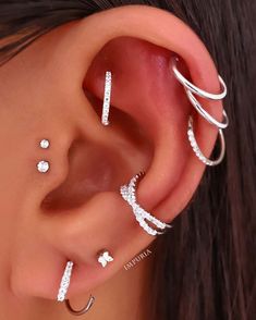 the ear stacking ideas are perfect for piercing