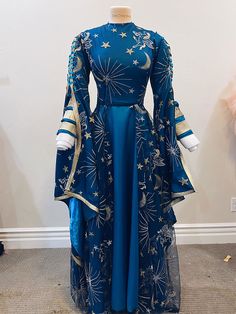 A Sorcerer Costume Sign Dress, Armor Dress, Long I, Inspired Dress, Costume Design, Look Cool