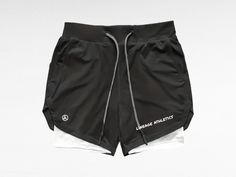 Experience the design of these 2-in-1 compression lined gym shorts with breathable fabric. Sportswear designed for intense workouts. These compression-lined shorts make the perfect performance gear for runners. Gym and outdoor running shorts designed for any activity.   Sizes:  MEDIUM: 31 - 32 inch waist, 4.6 inch inseam length LARGE: 33 - 34 inch waist, 4.7 inch inseam length X LARGE: 35 - 36 inch waist, 4.8 inch inseam length Free US Shipping - All orders ship withing 1 - 2 business days. Mens Gym Shorts, Mens Gym, Sportswear Design, Outdoor Running, Athletic Running, Gym Shorts, Designer Shorts, Intense Workout, Workout Gear