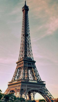 the eiffel tower in paris, france