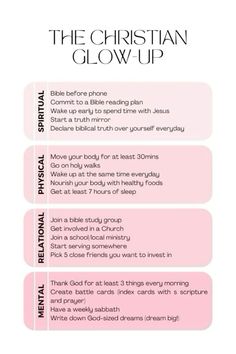 the christian glow up guide for women