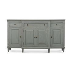 the sideboard with four doors and three drawers