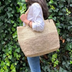 Sisal Tote Large Bag Colorful Beige and Natural Hand Woven - Etsy Woven Beach Bag, Beach Market, Woven Beach Bags, Tote Bag Summer, Handmade Tote Bag, Sustainable Bag, Boho Tote, Beige Boho, Natural Boho