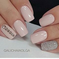 Wedding Nails Design, Nail Art Wedding, Fabulous Nails, Fancy Nails, Nail Polishes, Nail Manicure, Wedding Nails