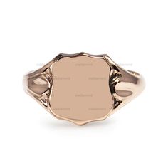 10K Solid Gold Shield Style Signet Ring, Vintage Rose gold Shield Ring, Statement Silver Signet Ring, Rose / Yellow / White Gold Signet Ring ★ Product Details : ● Metal  * Silver, 10k, 14k, 18k Gold * More option in gold color : Rose Gold, Yellow Gold, White Gold * Top of ring length : 12.2mm Approx.  * Top of ring width : 11mm Approx.  * Band Thickness : 1.5mm Approx.  * Band Width : 1.8mm Approx. ●  Ring size can be choose from the selection box. Larger and smaller sizes are available as well. Signet Ring Vintage, Gold Shield, Shield Ring, Vintage Rose Gold, Silver Signet Ring, Gold Signet Ring, Gold Top, Rose Yellow, Star Ring