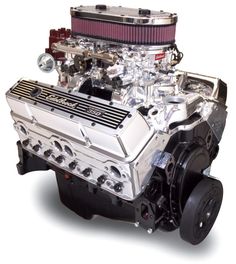 Edelbrock Crate Engine Edelbrock 9 0 1 Performer w/ Dual Quads and Air Cleaner w/ Long Water Pump - mbenzgram Chevy Crate Engines, Chevy Motors, Crate Motors, C10 Chevy Truck, Classic Hot Rod, Engines For Sale, Automotive Decor, Chevy Nova