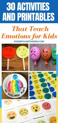 As adults, we still find ourselves having difficulty with our emotions. This goes for children as well, especially since they have just started learning about feelings. With projects that help develop your children's sensory skills as well as fine motor skills. Learning can also be fun! I am sure your little one will find this activity super fun! Be sure to check out this blog to find out more about these activities. #freeprintables #learningactivities Feeling Activities For Kindergarten, Sensory Feelings Activities, Emotions Preschool Activities Crafts, Sel Activities For Preschoolers, Psed Activities Eyfs, Psed Activities Preschool, Emotions Activities For Kindergarten, Emotional Skills Activities Preschool