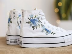 Embroidered Converse