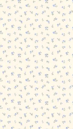 a white background with blue flowers on it