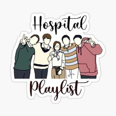 the hospital playlist sticker