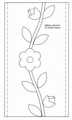 a flower is shown in the shape of a card