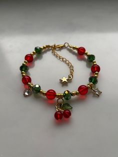 Our Handmade Cherry Themed Beaded Bracelet is perfect for any cherry lovers.  Each bracelet is handmade with love and care for every single detail to make it perfect for everyone to love. It is fully adjustable and fits wrist sizes 14-20cm Trendy Cherry Adjustable Jewelry, Trendy Adjustable Cherry Jewelry, Cherry Valance, Cherry Bracelet, Cherry Jewelry, Beaded Art, Handmade Jewelry Diy, Seed Bead Bracelets, Jewelry Diy