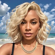 Links Blonde Lace Front Bob Wigs Short Wavy Human Hair Wigs Wavy Human Hair Wigs, Lace Front Bob Wigs, Lace Front Bob, Blonde Bob Wig, Wigs Short, Long Hair Wigs, 613 Blonde, Short Wavy