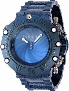 Subaqua Collection | InvictaWatch.com Pearl Oyster, Mens Invicta Watches, Diamond Watches For Men, Premium Watches, Oyster Pearl, Blue Cases, Invicta Watches, Blue Band, Men's Watches