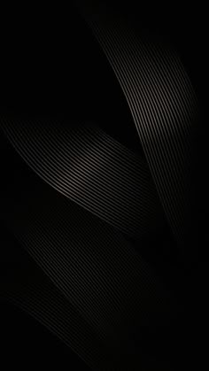 an abstract black background with wavy lines