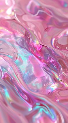 an abstract pink and blue liquid background