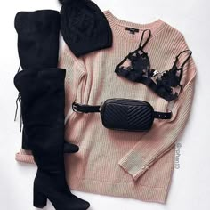 Which one??123456789or10?? tag your friends Like share comment       Follow us @classnas  ... Pink And Black Shoes, Black Shoes Outfit, Adrette Outfits, Shoes Outfit, Outfit Goals, Mode Inspiration, Teen Fashion Outfits