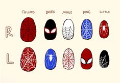 Nails / spider man / spiderman / aesthetic / nails inspo / nails inspiration / spidermain nails / Easy Spider Man Nail Designs, Spider Man Nail Designs Short, Spiderman Nails Designs Easy, Spiderman Gel Nails, Spider Man Nail Ideas, Nails Ideas Spiderman, Blue Spiderman Nails, Cute Spiderman Nails, Nail Designs Spiderman