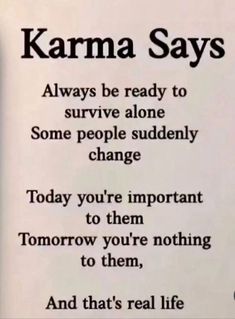 Karma Believer, Karma Says, Health Wealth, Be Ready, Always Be, Health