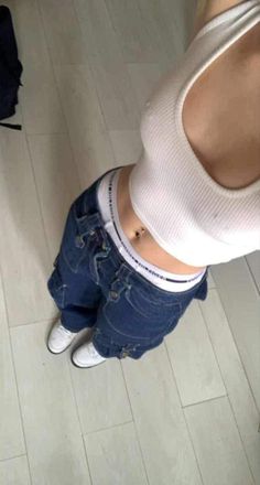 Boxer Outfit Female, Boxers Outfit Female, Boxers Outfit, Cute Piercings, Diy Vetement, Outfit Check, Swaggy Outfits, Cute Fits, Casual Style Outfits