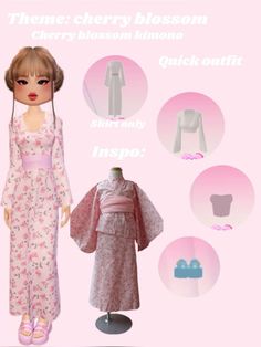 Kimono Dti Outfit, Cherry Blossoms Dress To Impress Theme, Di Cherry Blossoms Outfit, Cheery Blossoms Dress To Impress, Dress To Impress Theme Cherry Blossoms, Dress To Impress Cherry Blossoms Theme, Cherry Blossom Dti Outfit, Cherry Blossoms Dti Outfit, Kimono Dress To Impress