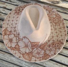 Rancher Hat, Cowgirl Cowboy, Cowgirl Hats, Wedding Hats, Pyrography, Hat Making