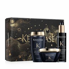 Light Up Your Holiday Season with Luxury Gift SetsShop Kérastase luxury holiday hair care gift sets including some of our most popular shampoos & conditioners for all hair types Kerastase Chronologiste, Kerastase Hair, Hair Care Gifts, Aging Hair, Hydrate Hair, Dull Hair, Holiday Gift Sets, Holiday Hairstyles, Holiday Set