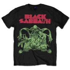 Black Sabbath Sabbath Cut-out Unisex T-Shirt - Special Order Metal Band Shirts, Cutout Shorts, Metal Band, Vintage Shirt