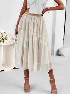 Technology: printing/dyeingName of fabric: meshType: big swing skirtLength: Middle skirtPopular elements: stitching and pleatingColor: black, pink, gray, apricotSizes: S,M,L,XL Skirt 2022, Tulle Long Skirt, Chic Skirt, Fishnet Dress, Tulle Midi Skirt, Chic Skirts, Skirt Summer, Half Skirt, Mesh Skirt