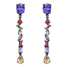 PRICES MAY VARY. Size: length: 2.16inch(5.5cm) Weight:3g The lightweight design of these earrings ensures a comfortable fit, making them perfect for all-day wear. Material: 925 silver post, rhinestone, Crystal, Cubic zirconia, 14k Gold plated over Brass. Nickel-free, Lead-free, Cadmium-free and Hypoallergenic earrings. Highly Resistant to Rust and Tarnish. Design Inspiration: These long crystal dangle earrings for women are sparkly fashion and elegant, classic trendy design, and colorful crystal Sparkly Fashion, Colorful Crystals, Crystal Dangle Earrings, Buy Crystals, Colorful Earrings, Hypoallergenic Earrings, Crystal Drop Earrings, Girl Mom, Color Crystal