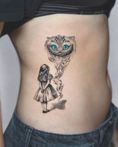 Alice Tattoo Wonderland, All Mad Here Tattoo, We're All Mad Here Tattoo, Alice In Wonderland Tattoos, Simple Cat Tattoo, Tattoo Gato, Here Tattoo, Cheshire Cat Tattoo