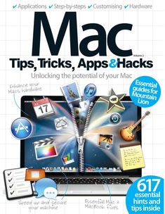 the cover of mac tips tricks, apps and hacks