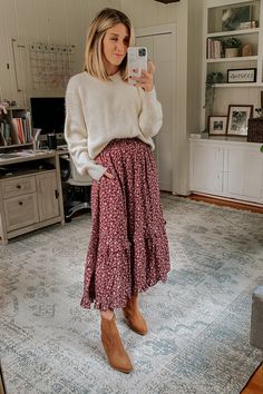 Cute Teacher Outfits, Rok Outfit, Stylish Outfits For Women Over 50, Cute Modest Outfits, Rock Outfit, Mode Boho, Teacher Outfits, Photo Outfit