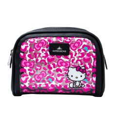 Vanity Hello Kitty, Hello Kitty Travel, Hello Kitty Makeup Bag, Hello Kitty Makeup, Kitty Clothes, Company Bag, Kitty Items, Impressions Vanity, Ipsy Bag