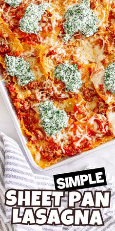 How to make lasagna on a sheet pan Giada Lasagna, Pan Lasagna Recipe, Italian Sides, Favorite Pasta Recipes, Creamy Pasta Recipes, Lasagna Noodles