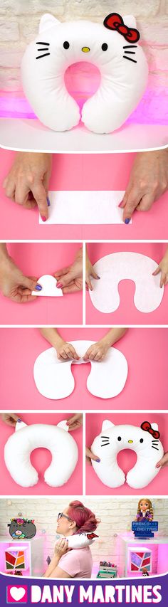 the instructions to make a paper kitty mask