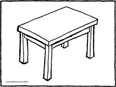 a small wooden table with one leg on the top and two legs on the bottom