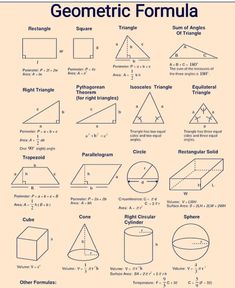 the worksheet is shown with different shapes and their corresponding names, including one that shows