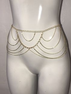 "please read description below NECKLACE/BODY CHAIN FEATURES: *waist measurement: fits up 40\" waist * clear crystals *Gold Tone *Quantity: 1 piece different length is available upon request :) JEWELRY CARE INSTRUCTIONS Fashion jewelry tarnishes when exposed to moisture, oils, salts and acids. - Thoroughly wipe each piece of jewelry with a soft, clean cloth as soon as you remove it. The goal is to remove any oil, salt or acid contaminants and to dry the piece. -Store your fashion jewelry in its c Chain Body Jewelry, How To Clean Gold, Gold Body Chain, Clean Gold Jewelry, Gold Bodies, Jewelry Care Instructions, Jewelry Crystal, Belly Chain, Waist Measurement