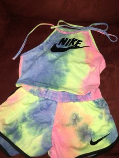 Pinterest: @Yung_tiff Bad Outfits, Slay Outfits, Cute Nike Outfits, Pieces Of Clothing, Fitness Apparel